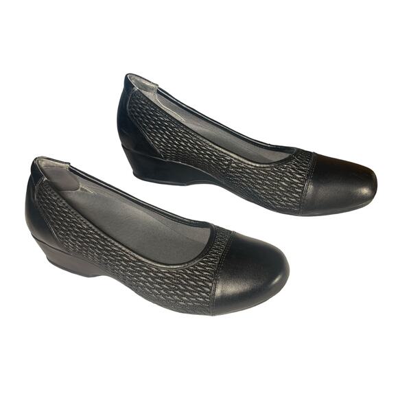 FootSmart Kathleen Women's Black Comfort Flats 7.5 - Picture 3 of 8